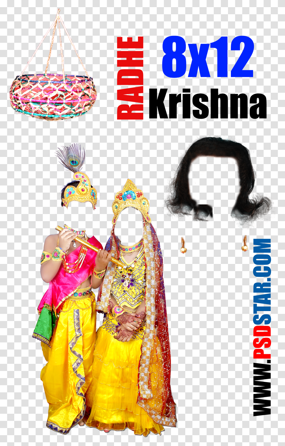 Full Body Bal Krishna Dress Transparent Png