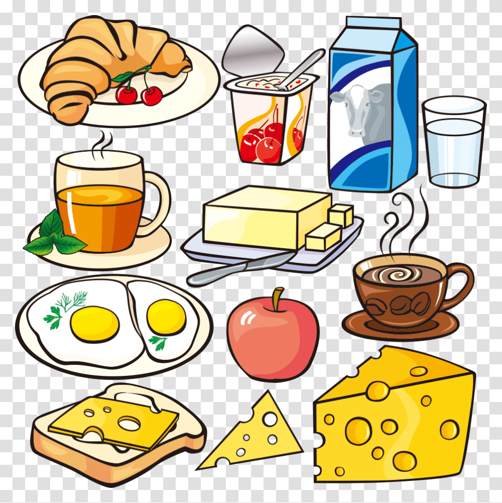 Full Breakfast Brunch Breakfast Sandwich Clip Art, Cup, Coffee Cup, Pottery, Beverage Transparent Png
