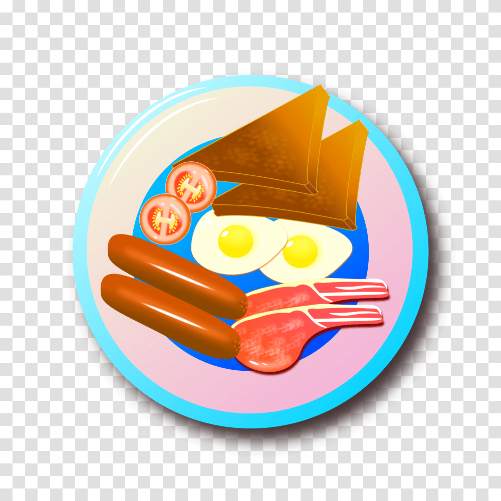 Full Breakfast Clip Art, Food, Hot Dog Transparent Png