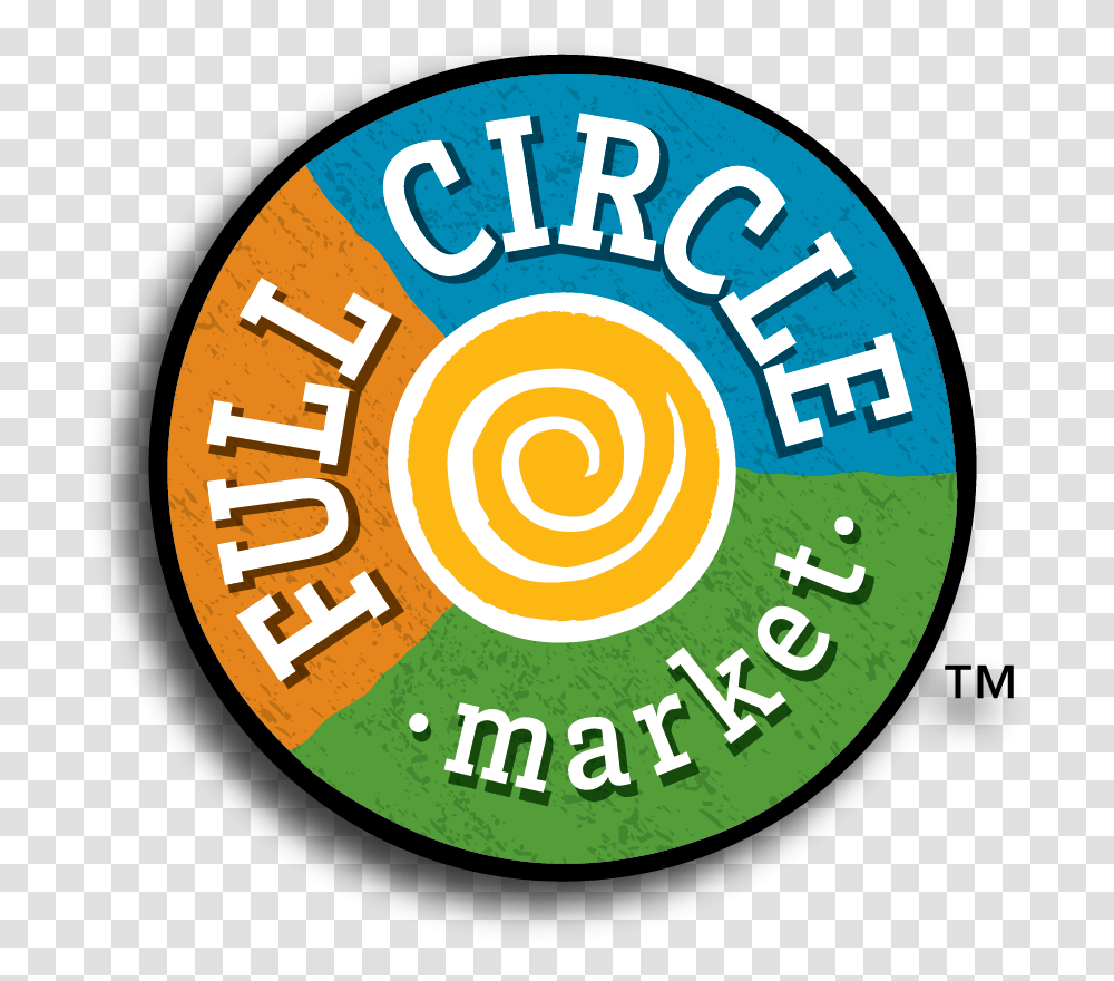 Full Circle Market Logo Circle, Trademark, Emblem Transparent Png
