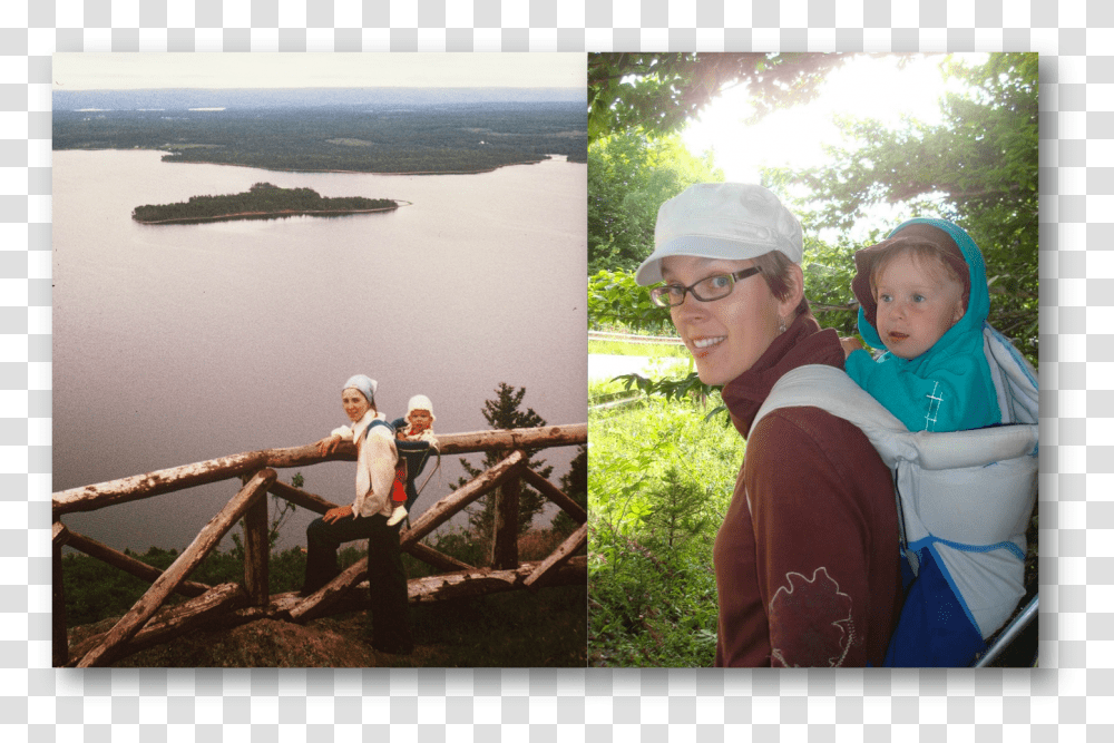 Full Circle My Mother Hiking With Me In The 70s And, Person, Face, Outdoors Transparent Png