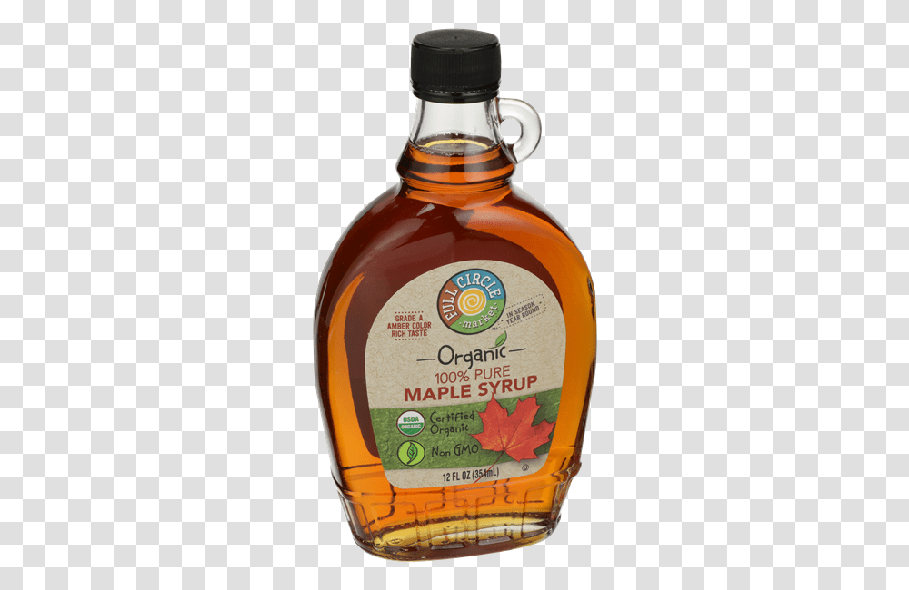 Full Circle Organic Maple Syrup, Food, Plant, Seasoning, Honey Transparent Png