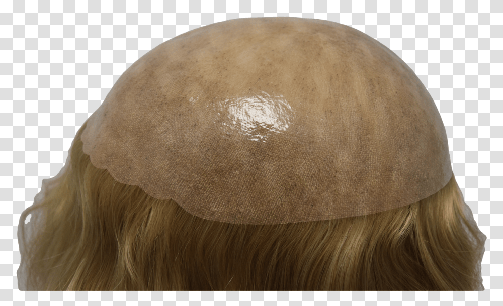 Full Clear Skin Base Lady's Top Hairpiece 16 Long Hair Wig, Clothing, Apparel, Hat, Cap Transparent Png