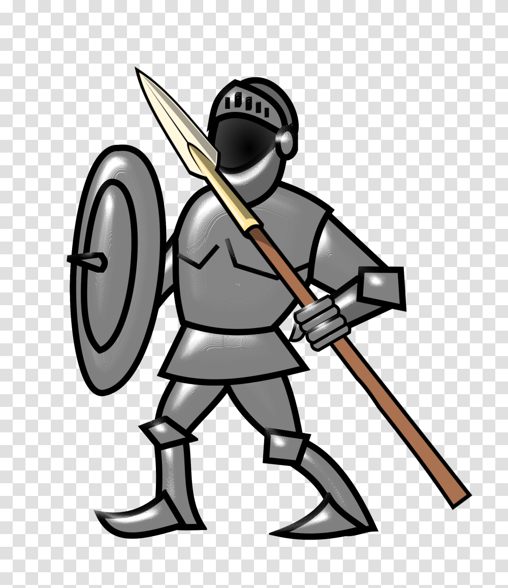 Full Clipart, Knight, Armor, Shield Transparent Png