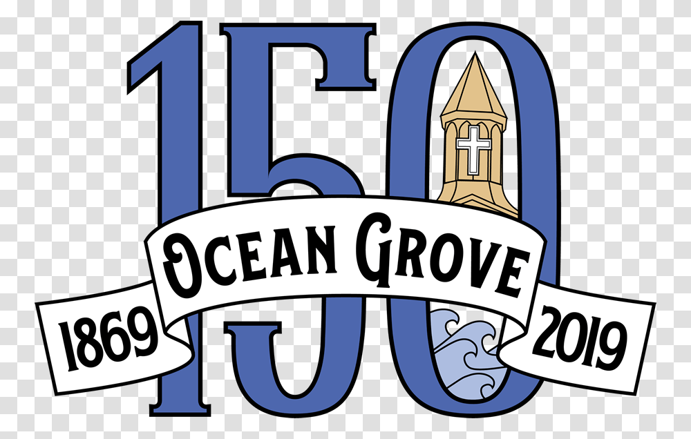 Full Color 900 Ocean Grove 150 Years, Word, Alphabet, Logo Transparent Png