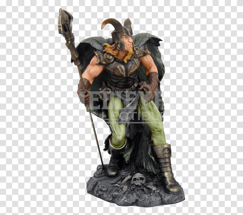 Full Color Loki Statue, Person, Human, Figurine, Ninja Transparent Png