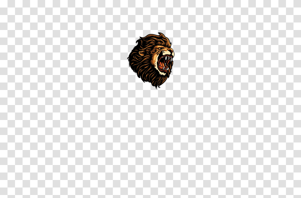 Full Color Printed T Shirt Lion Roaring Stickers Factory, Tiger, Mammal, Animal, Outdoors Transparent Png