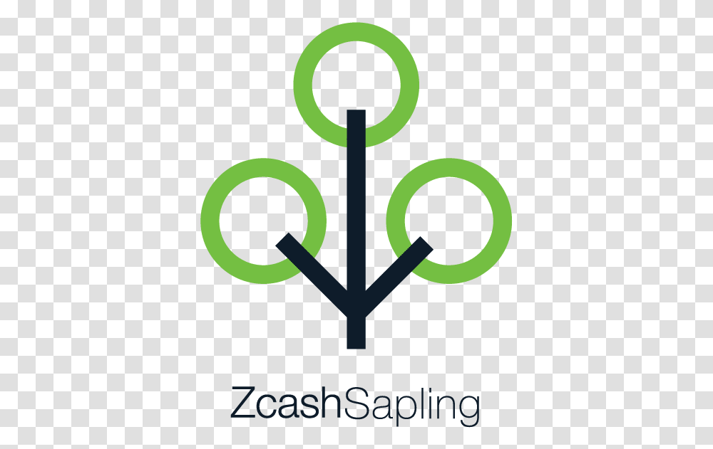 Full Color Zcash Sapling Vertical Logo Sapling Symbol, Cross, Hook, Emblem, Anchor Transparent Png