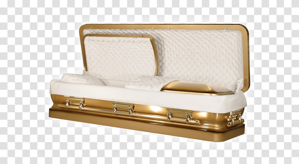 Full Couch Bronze Caskets, Furniture, Bed, Mattress, Cushion Transparent Png