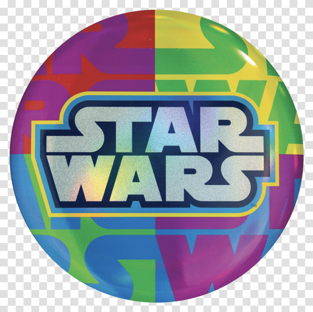 Full Foil Buzzz Star Wars Day Sticker, Logo, Symbol, Trademark, Sphere Transparent Png