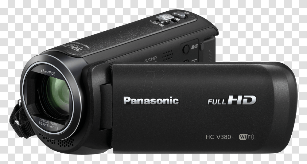 Full Hd Camcorder Panasonic Hc V380eg K Panasonic Hc, Camera, Electronics, Video Camera, Digital Camera Transparent Png
