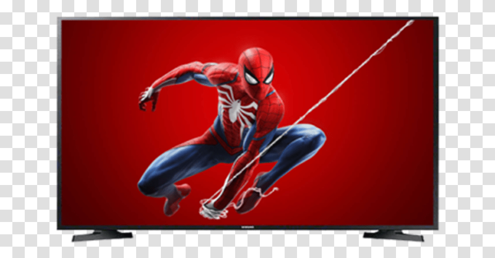 Full Hd Spider Man, Person, Screen, Electronics, Sport Transparent Png