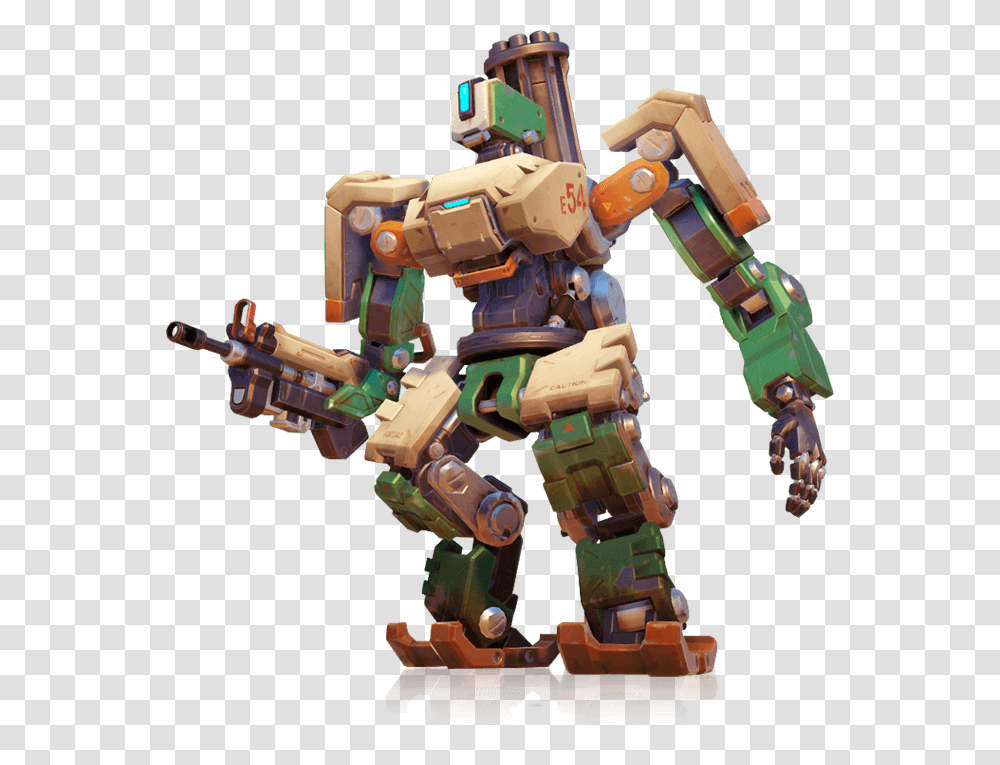 Full Hero Image Of Bastion Bastion Overwatch, Toy, Robot, Tabletop, Furniture Transparent Png