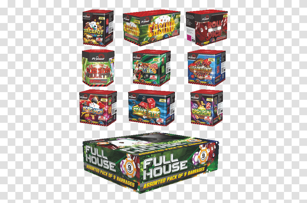 Full House Box, Rubix Cube, Bowl, PEZ Dispenser, Candy Transparent Png