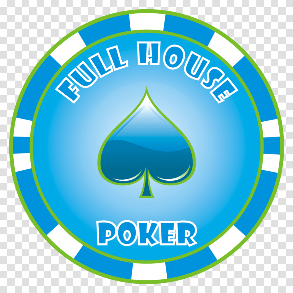 Full House Poker, Label, Text, Logo, Symbol Transparent Png