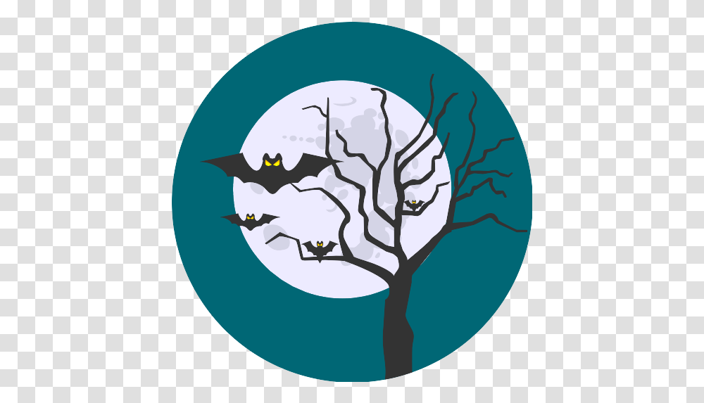 Full Moon Halloween Vector Svg Icon Files Icon Halloween, Outdoors, Symbol, Painting, Logo Transparent Png
