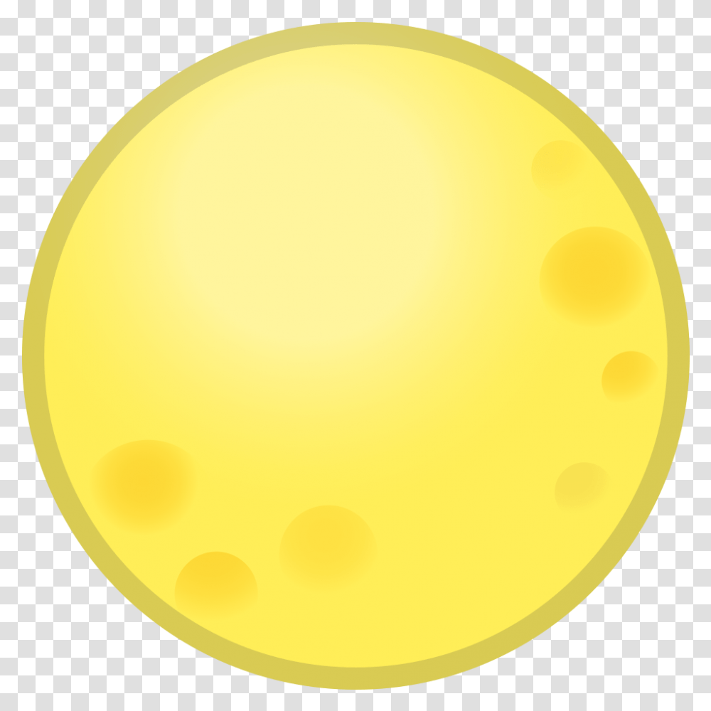 Full Moon Icon Yellow Moon, Sphere, Gold, Outdoors, Balloon Transparent Png