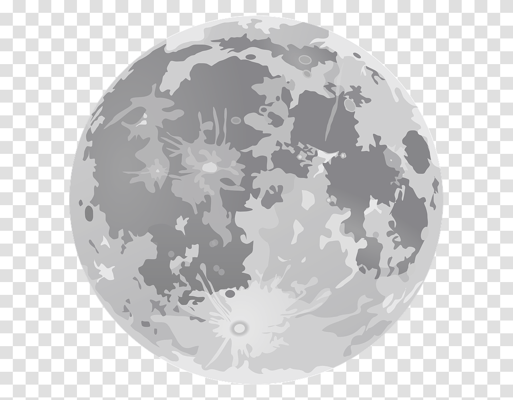 Full Moon White Moon, Nature, Outdoors, Rug, Outer Space Transparent Png