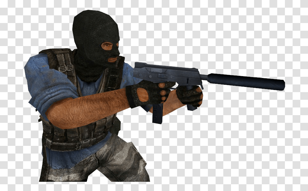 Full Resolution Pluspng Counter Strike Source Galil, Person, Human, Gun, Weapon Transparent Png