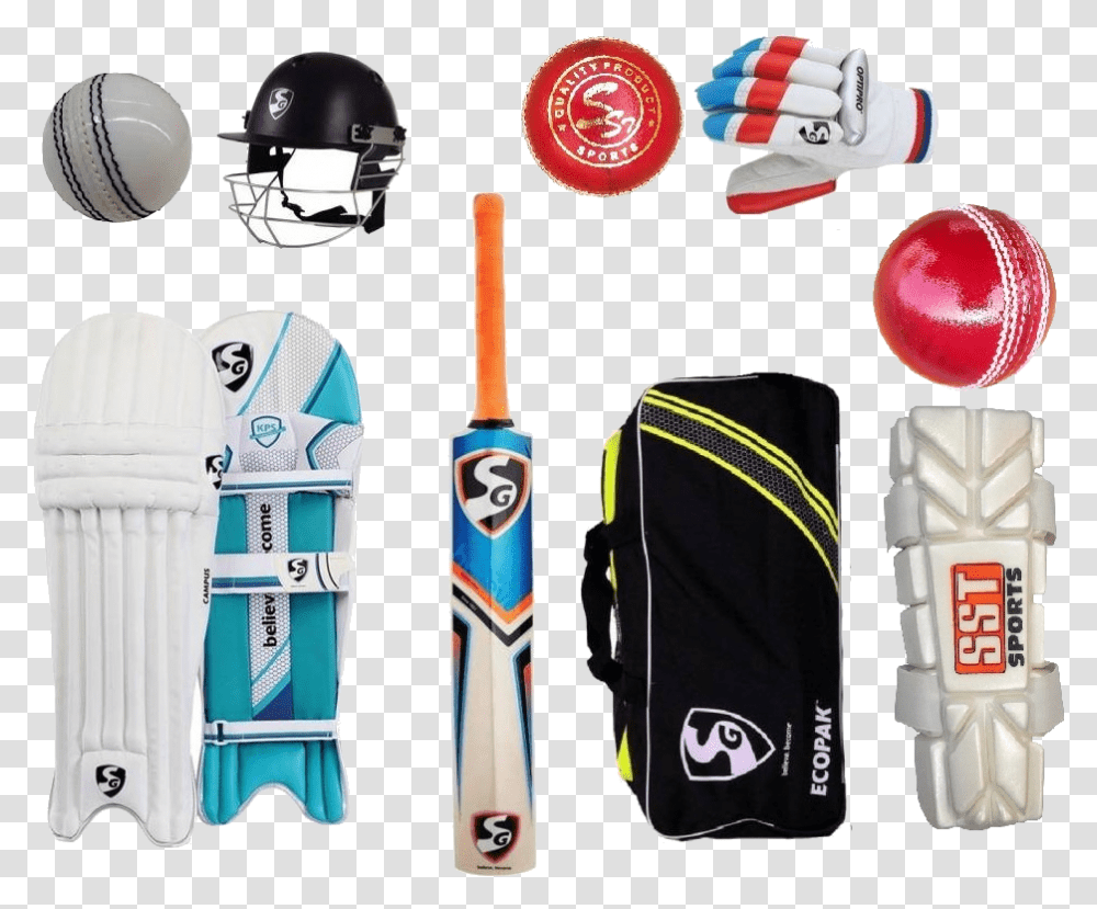 Full Sg Cricket Kit, Apparel, Sport, Sports Transparent Png