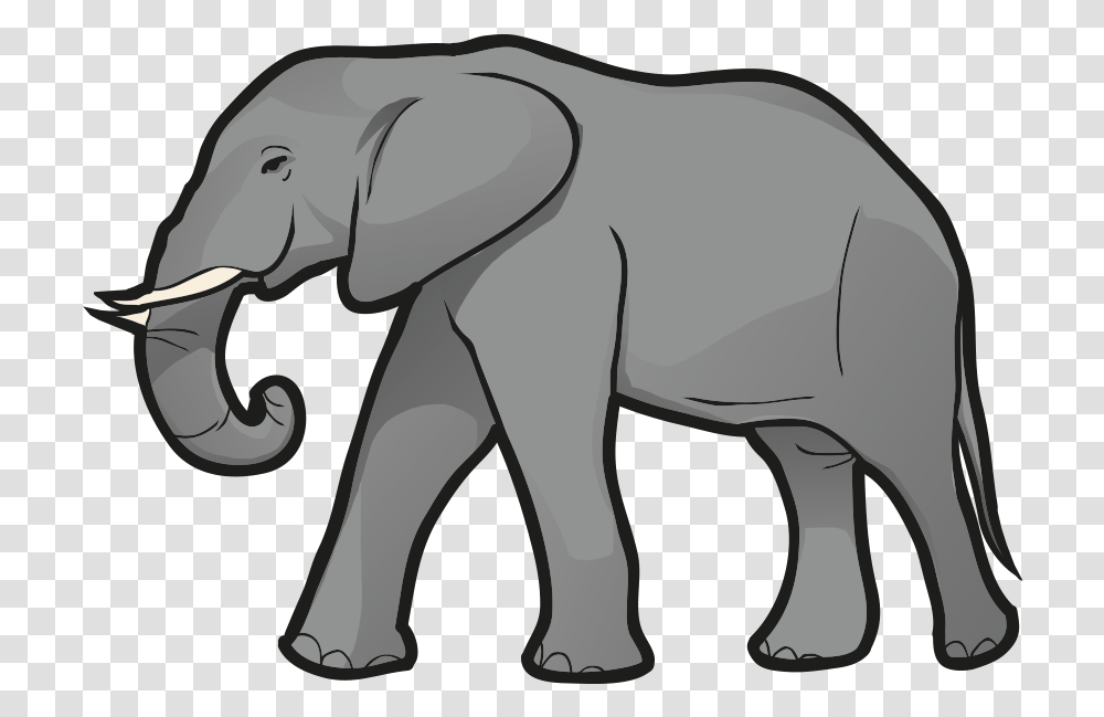 Full Size Clipart Elephant Clipart, Wildlife, Mammal, Animal, Horse Transparent Png