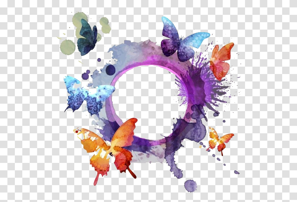 Full Size Image Butterfly Watercolor Free, Animal, Fish, Painting, Art Transparent Png