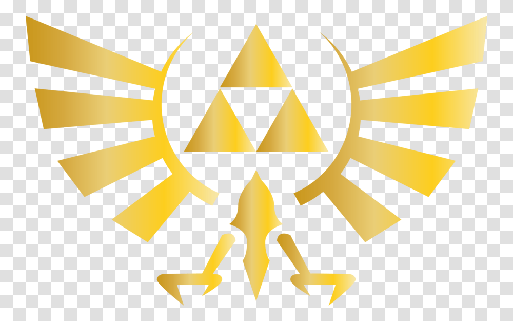 Full Size Image Legend Of Zelda Logo, Cross, Symbol Transparent Png