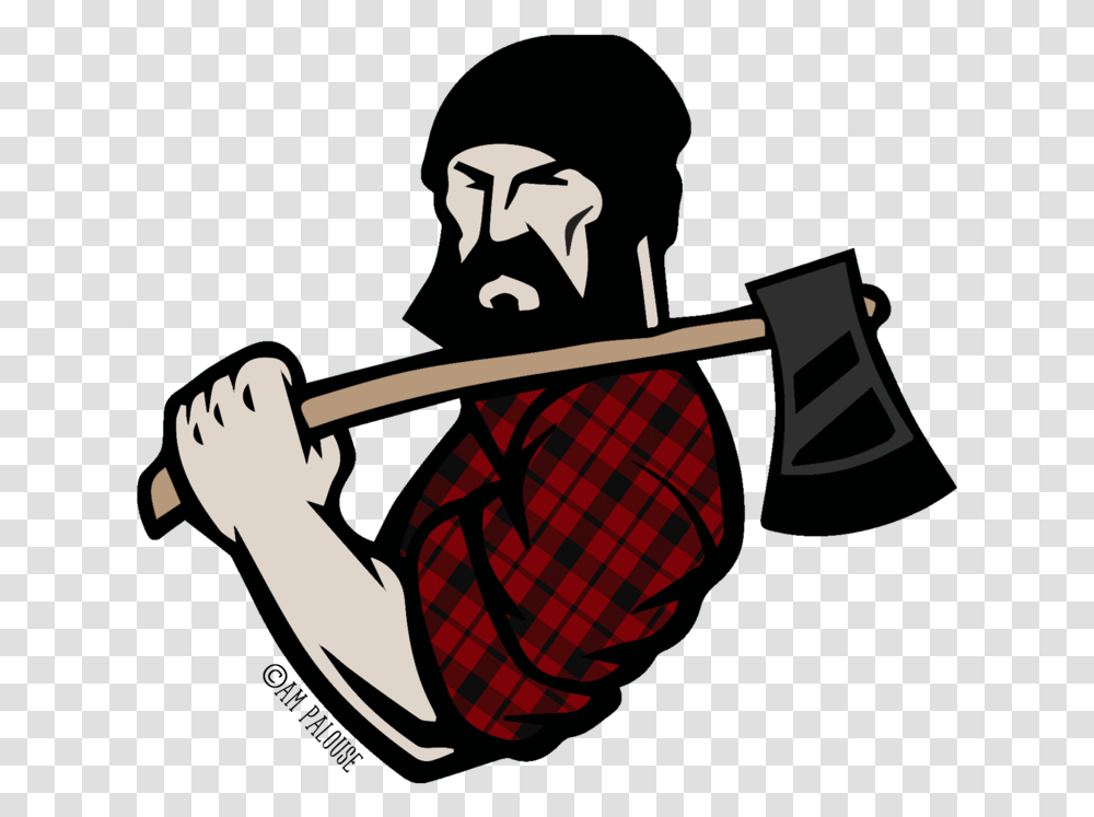 Full Size Image Lumberjack, Tool, Axe, Hand Transparent Png