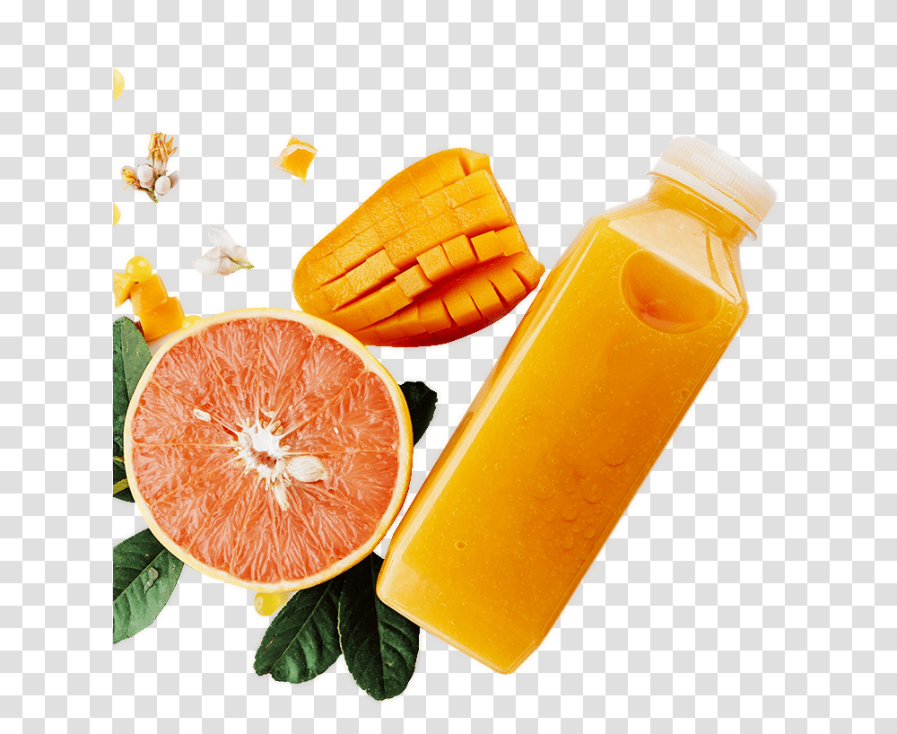 Full Size Image Orange Drink, Citrus Fruit, Plant, Food, Grapefruit Transparent Png