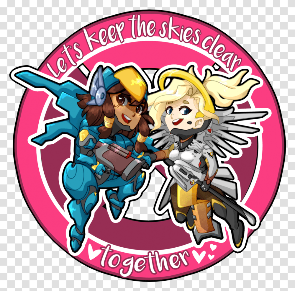 Full Size Image Pharmercy Fanart, Label, Text, Poster, Advertisement Transparent Png