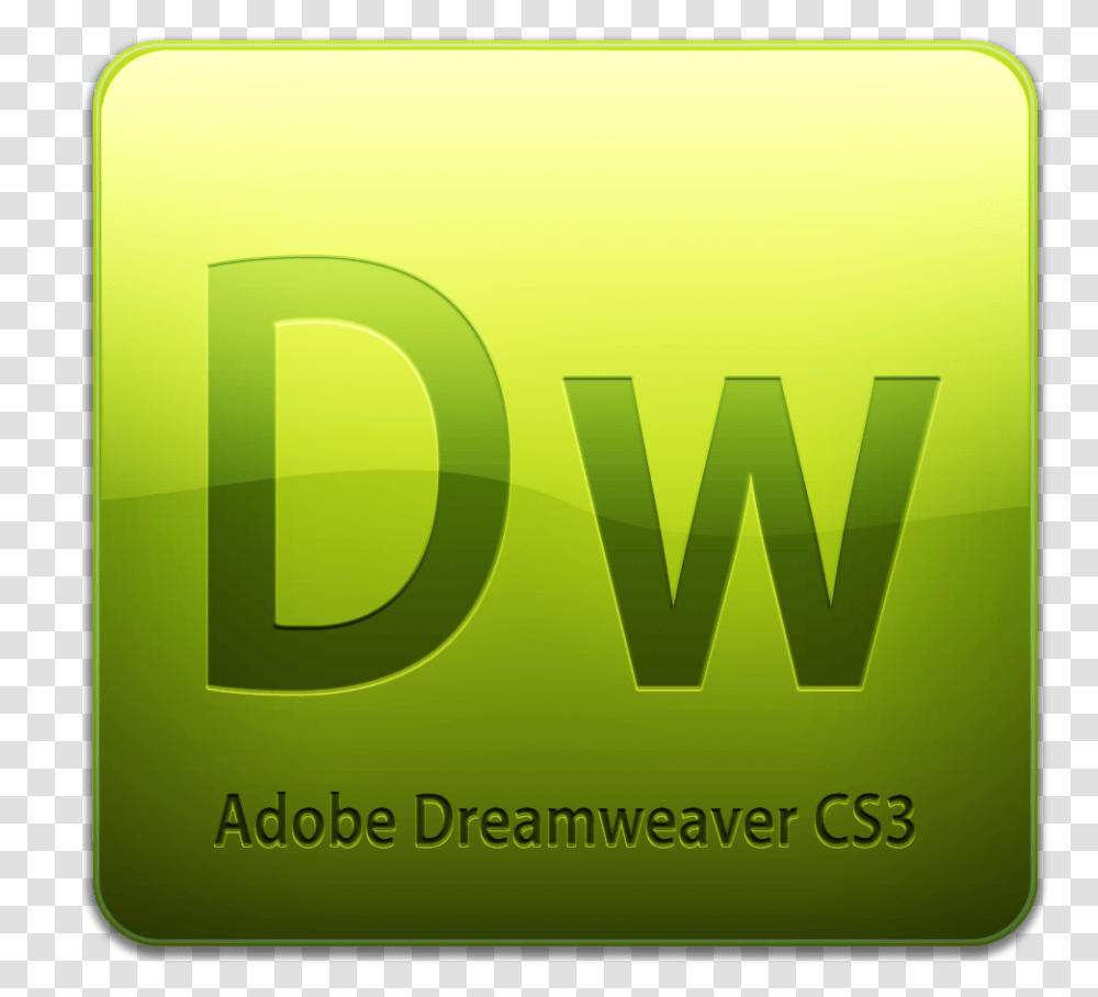 Full Size Of Dw Cs3 Icon Que Es Dreamweaver, Green, Label, Word Transparent Png