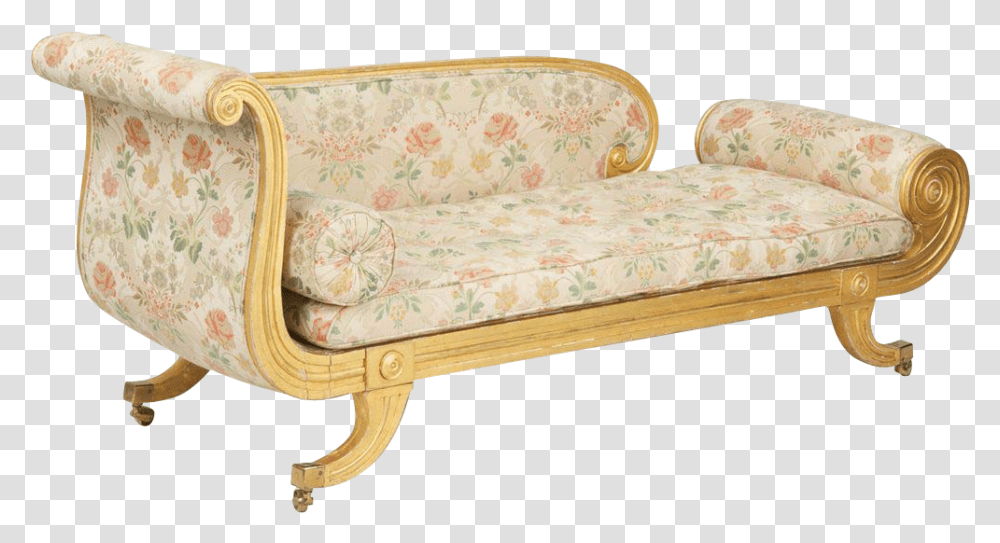 Full Size Of Exceptional Regency Period Reclamier Sofa Studio Couch, Furniture, Bed, Cushion, Wood Transparent Png