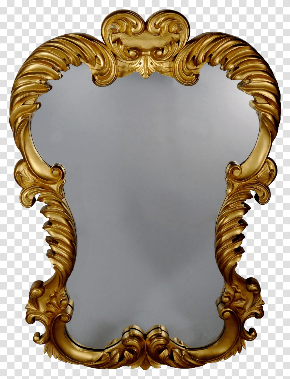 Full Size Of Frame Ornament Oval Old Classic Paint Classic Mirror, Sink Faucet, Gold Transparent Png