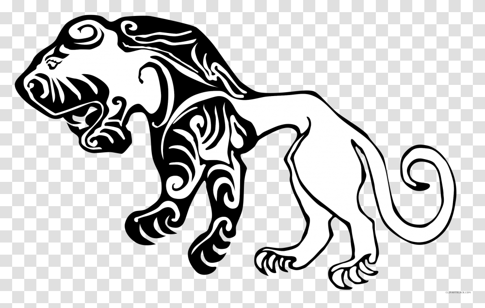 Full Size Of How To Draw A Baby Tiger Cub Bengal Drawing Pazyryk Tattoo, Dragon, Stencil, Hook Transparent Png