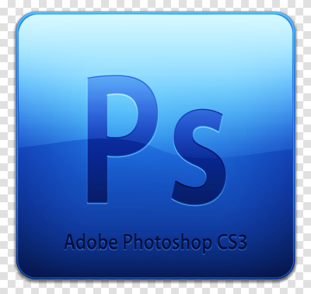 Full Size Of Ps Cs3 Icon Adobe Photoshop Cs3 Icon, Number, Mousepad Transparent Png