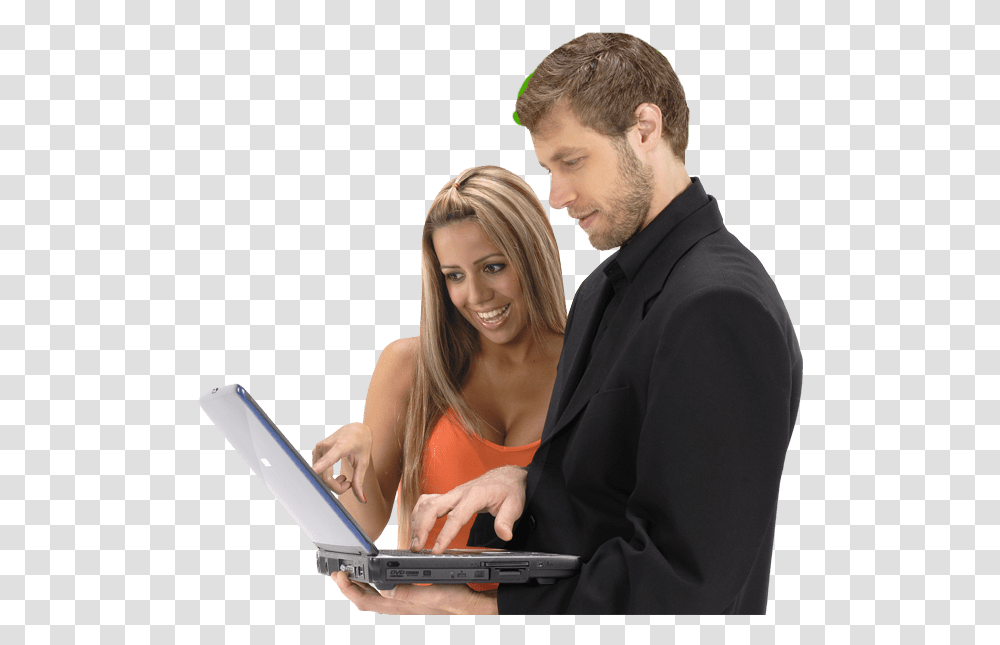 Full Size People Internet, Person, Laptop, Pc, Computer Transparent Png