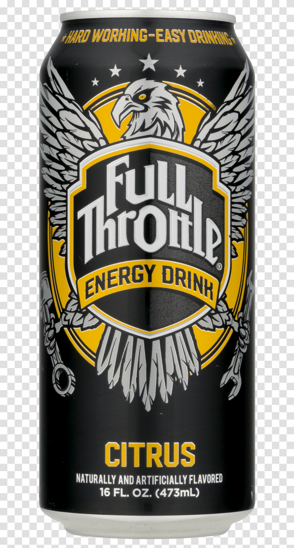 Full Throttle Citrus Energy Drink, Beer, Alcohol, Beverage, Bottle Transparent Png