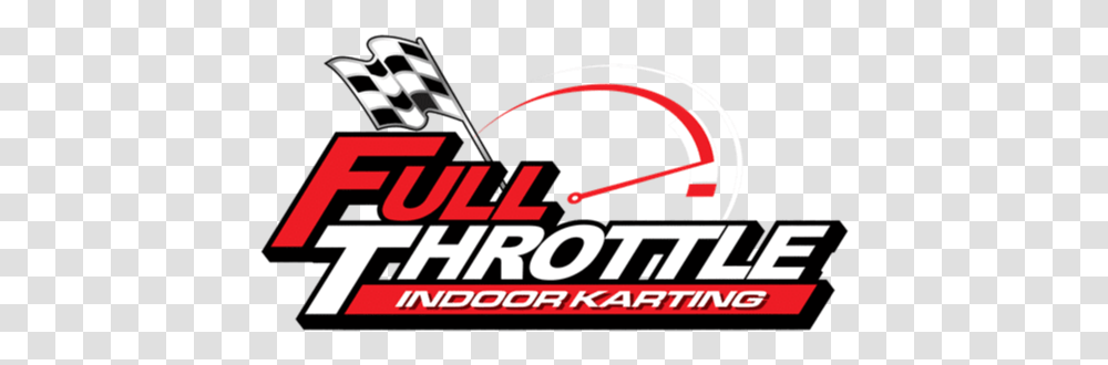 Full Throttle Indoor Karting, Logo, Word Transparent Png