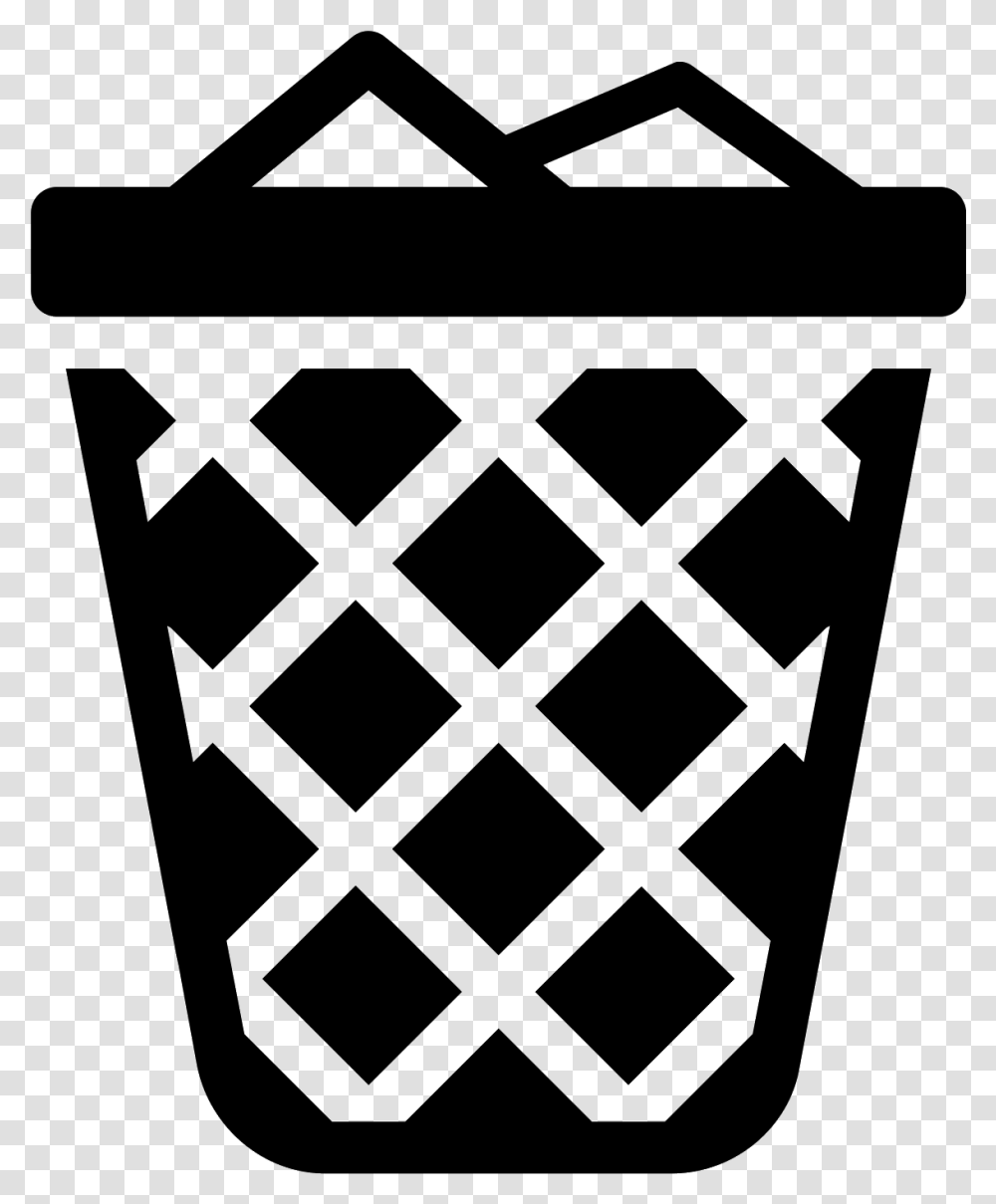 Full Trash Filled Icon Waste Container, Gray, World Of Warcraft Transparent Png