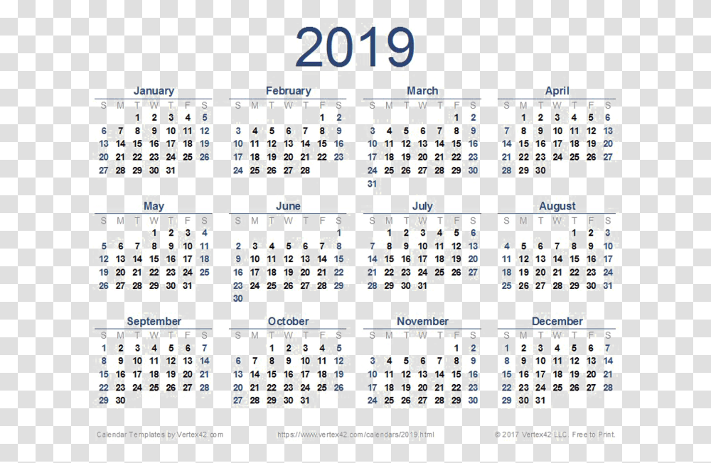 Full Year Calendar 2019, Scoreboard, Crossword Puzzle, Game Transparent Png