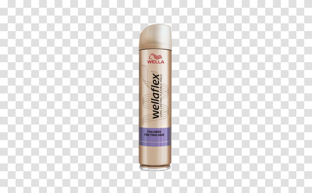 Fullness For Thin Hair Ultra Strong Hairspray 250 Ml Wellaflex Fullness For Fine Hair, Tin, Aluminium, Can, Bottle Transparent Png