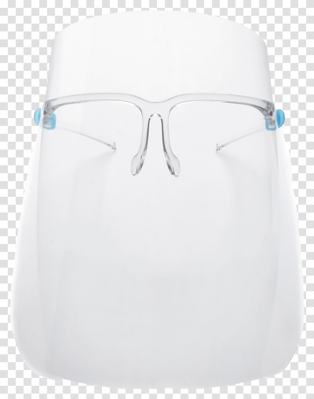 Fully Protective Face Shield With Clear Glasses Frame Eyeglass Style, Clothing, Shorts, Long Sleeve, Plot Transparent Png