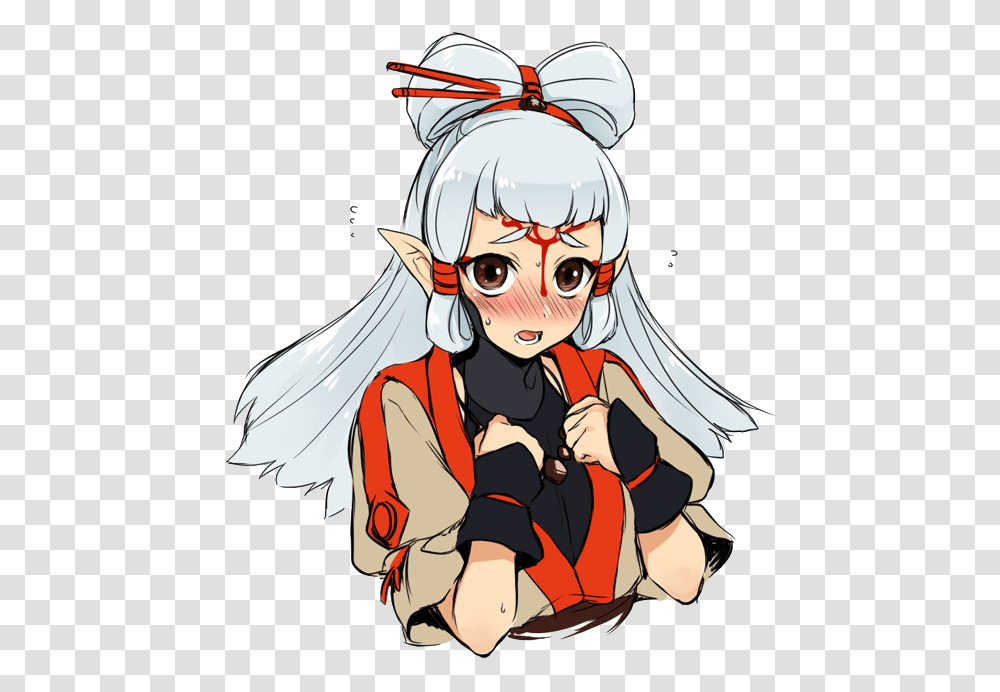 Fully Rigged Breath Of The Wild Paya, Comics, Book, Manga, Person Transparent Png