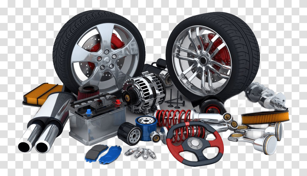 Fully Stocked Inventory Of New And Used Parts Auto Parts, Spoke, Machine, Wheel, Alloy Wheel Transparent Png