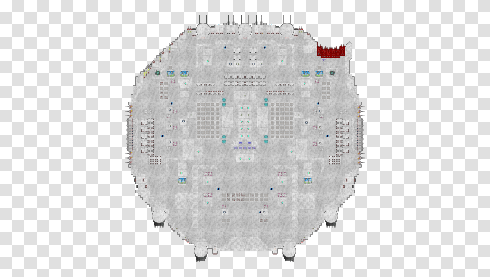 Fully Weaponized Death Star Cosmoteer Death Star Laser, Text, Rug, Plot, Architecture Transparent Png