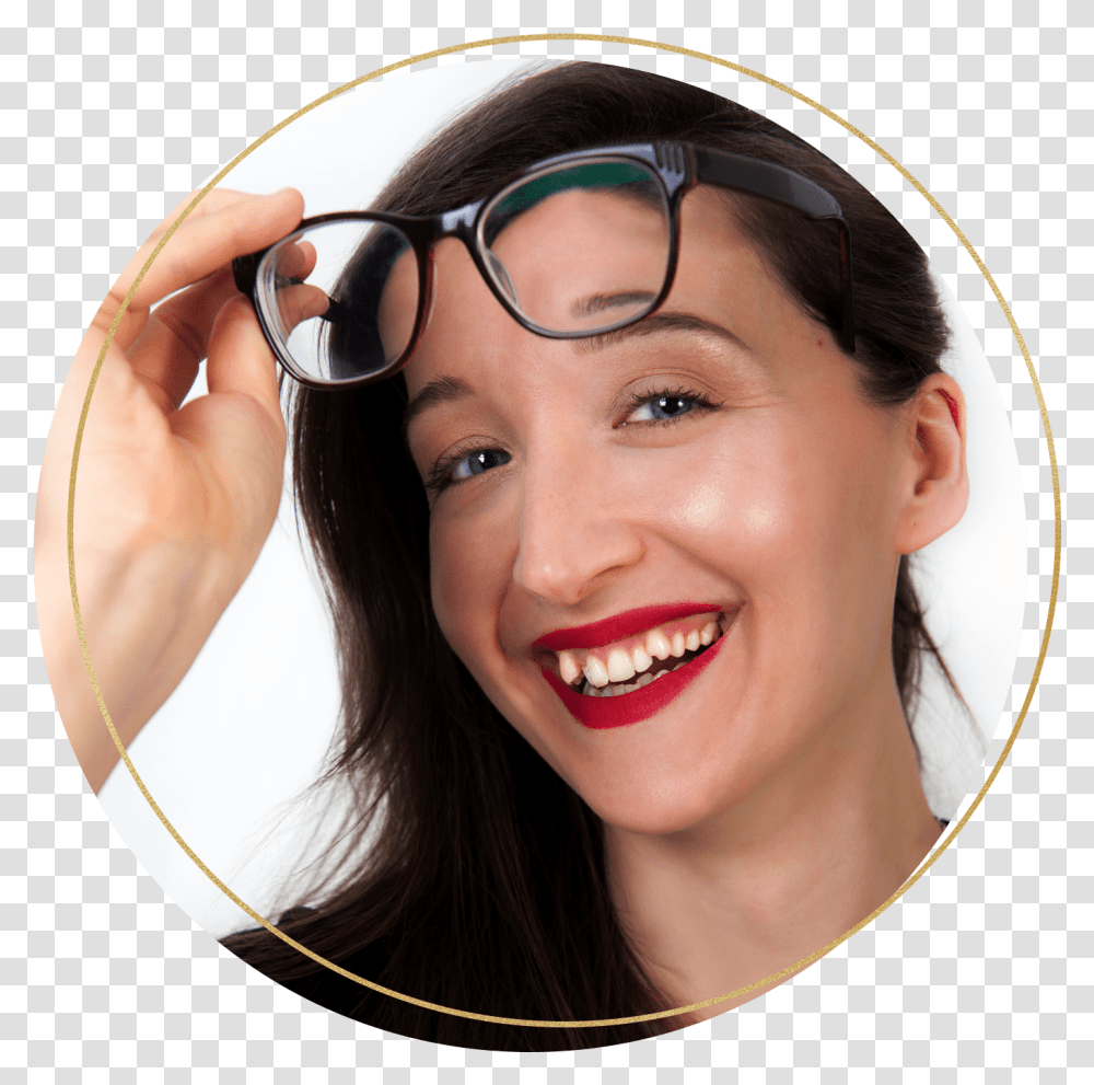 Fun Download Girl, Person, Face, Glasses, Accessories Transparent Png