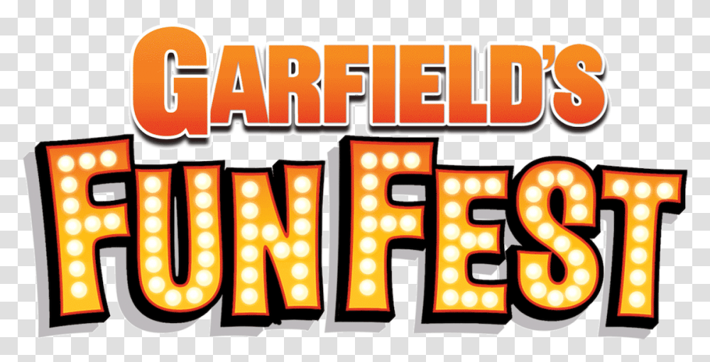 Fun Fest Netflix Garfield Fun Fest, Word, Alphabet, Text, Scoreboard Transparent Png