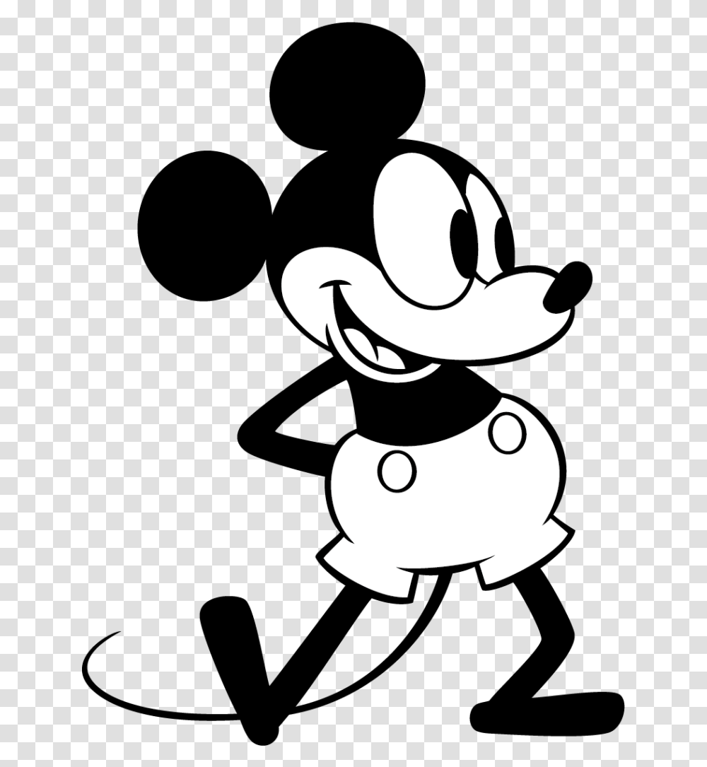 Fun Happy Birthday Mickey Mouse Images Black And White Mickey Mouse, Stencil, Art, Graphics Transparent Png