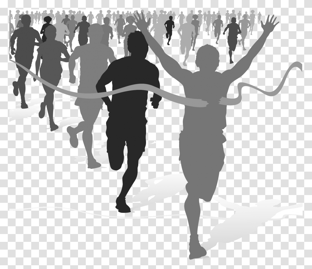 Fun Run Clipart, Person, Hand, People, Holding Hands Transparent Png