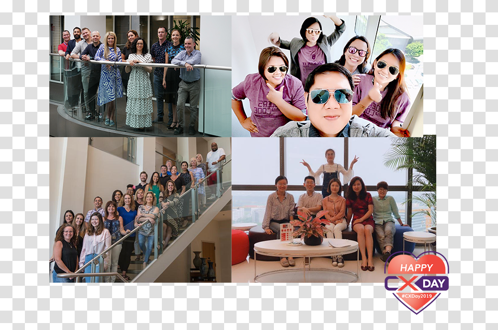 Fun, Sunglasses, Person, Face, Collage Transparent Png